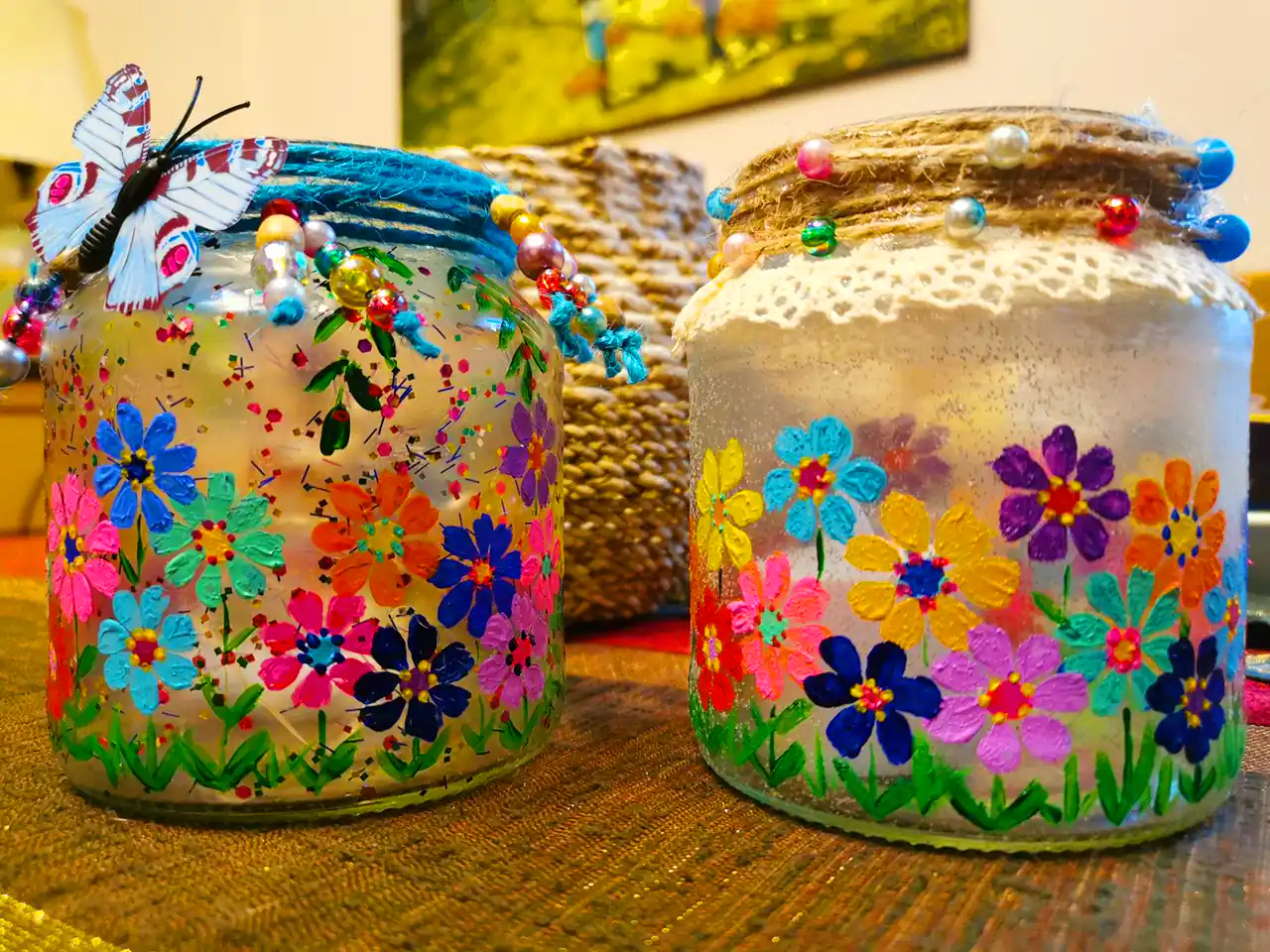 هنر ویترای روی شیشه