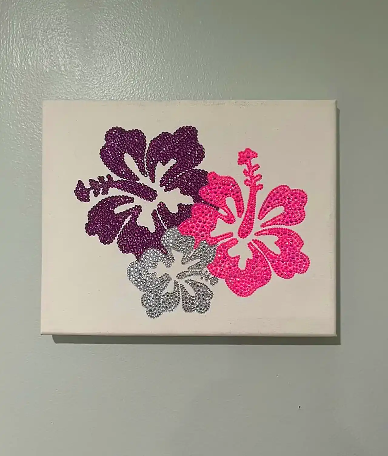 هنر نقطه گذاری روی بوم