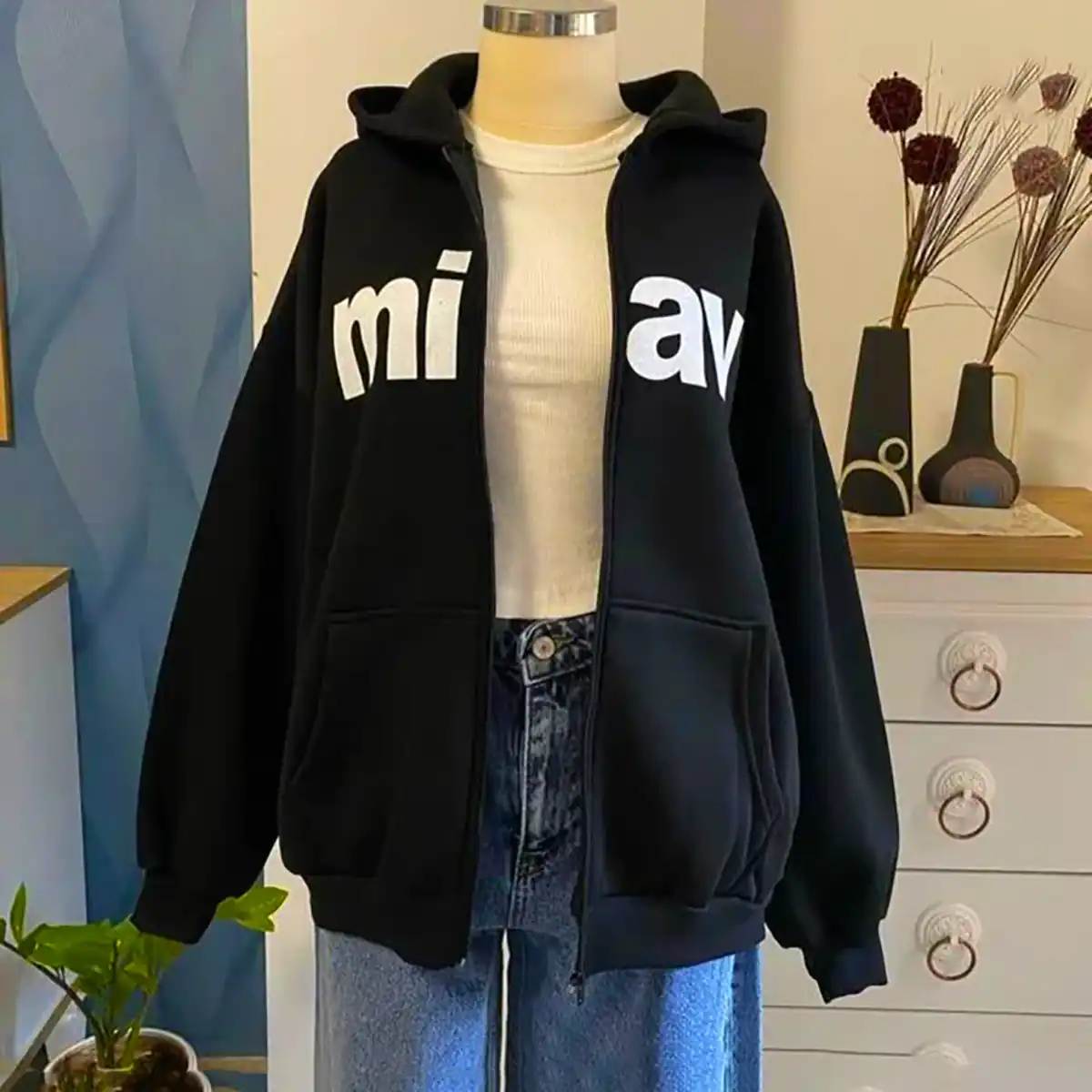 هودی کلاه دار شکیل زنانه