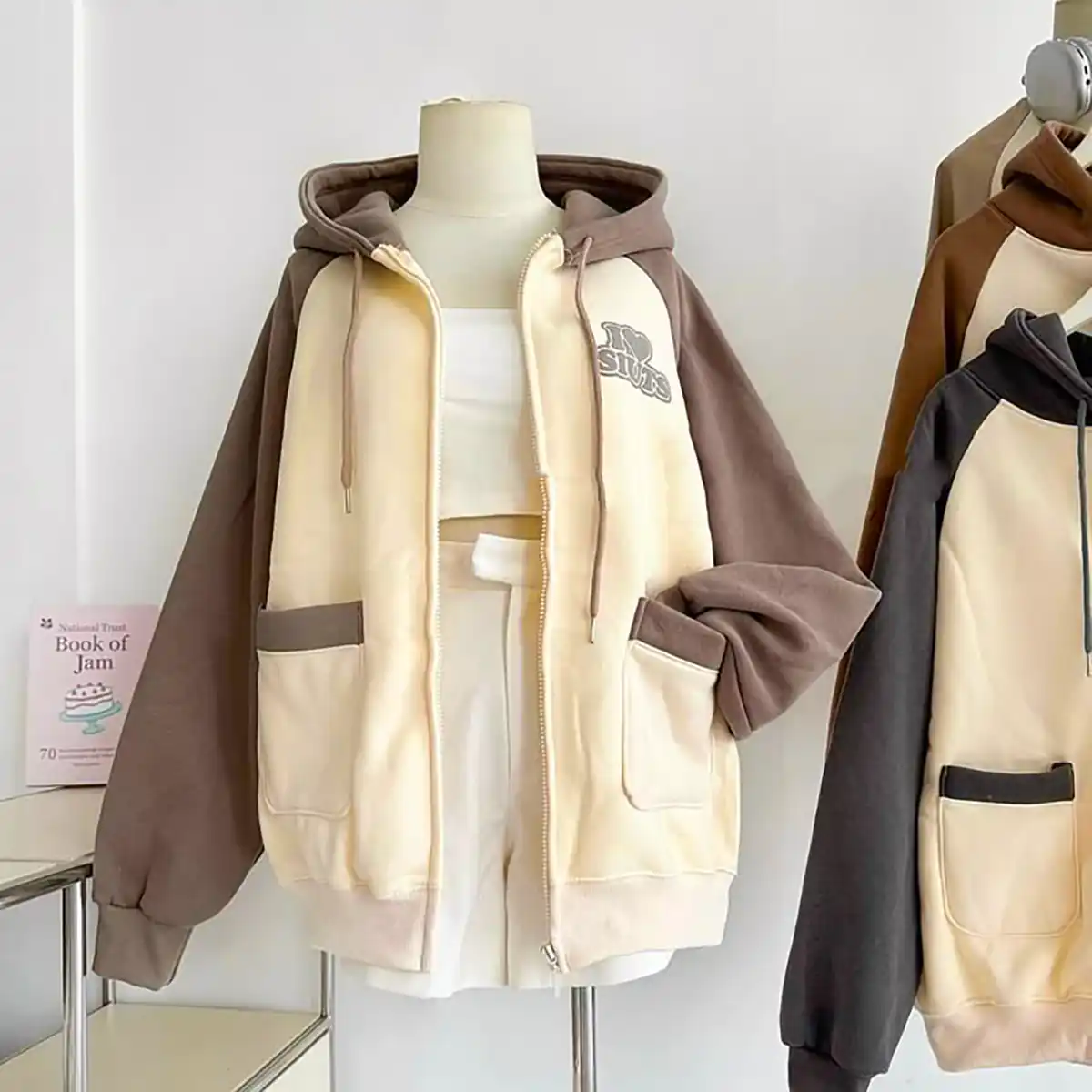 هودی کلاه دار شکیل زنانه