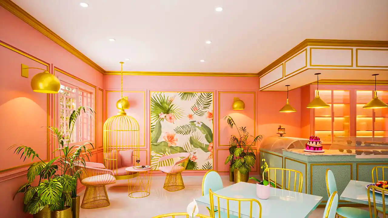 ایده دیزاین فضای سالن زیبایی