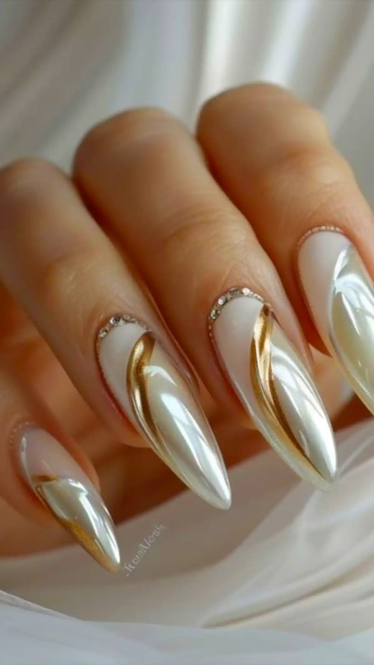 ایده دیزاین ناخن برای عروسها