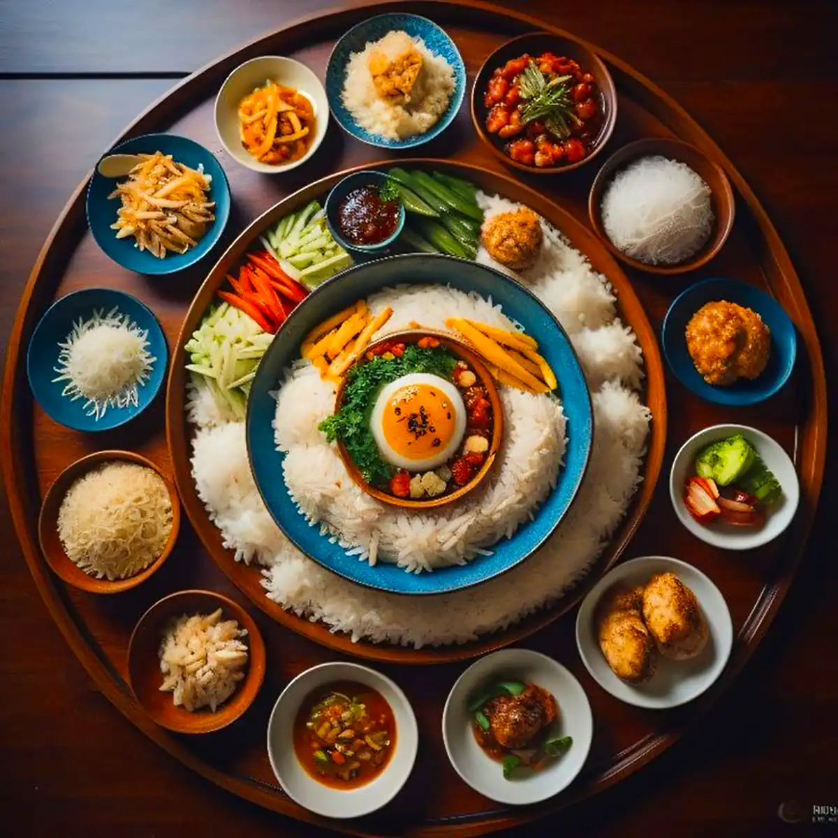 ایده سرو غذای ایرانی