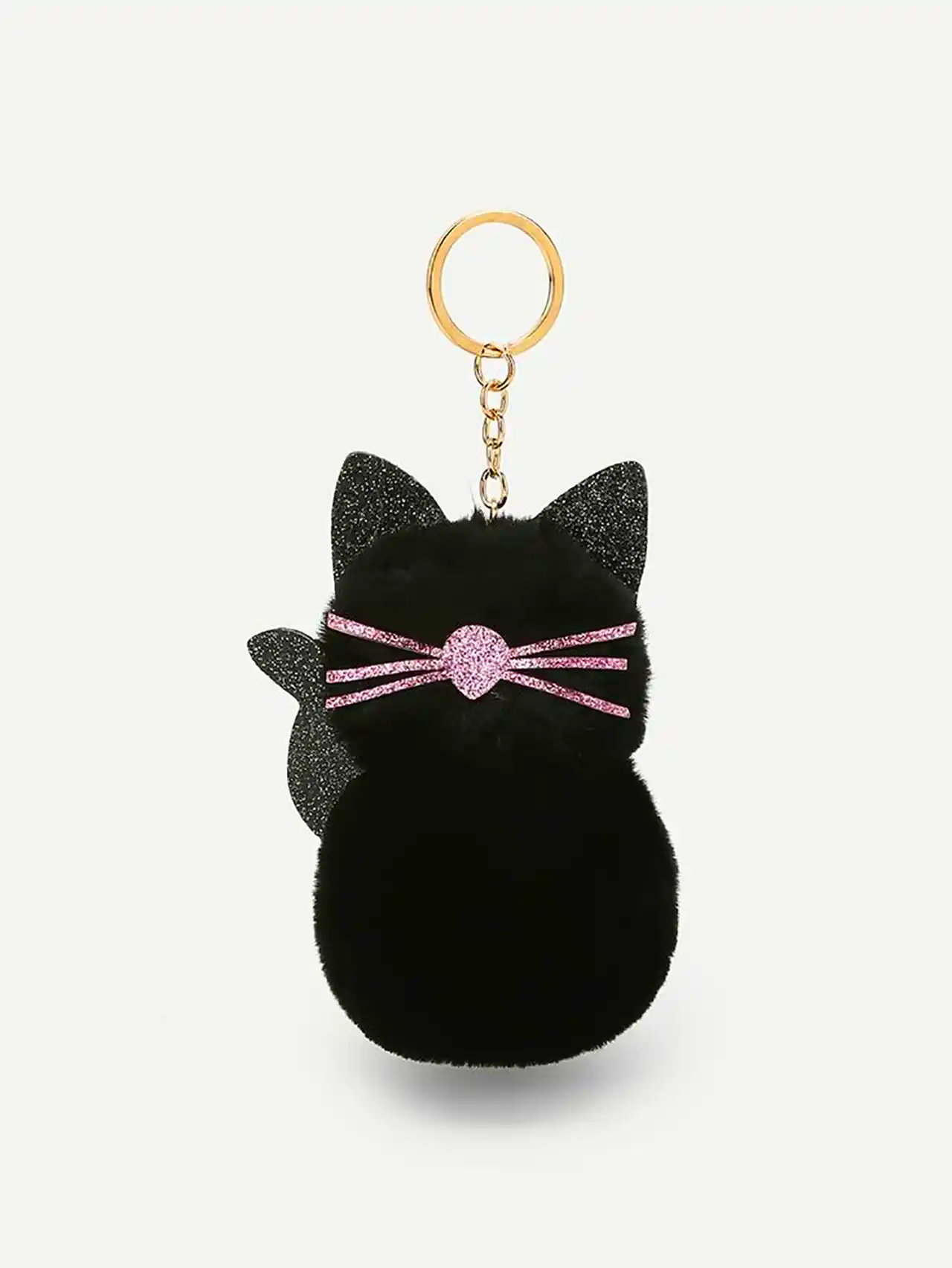 جاکلیدی پشمی فانتزی گربه ای