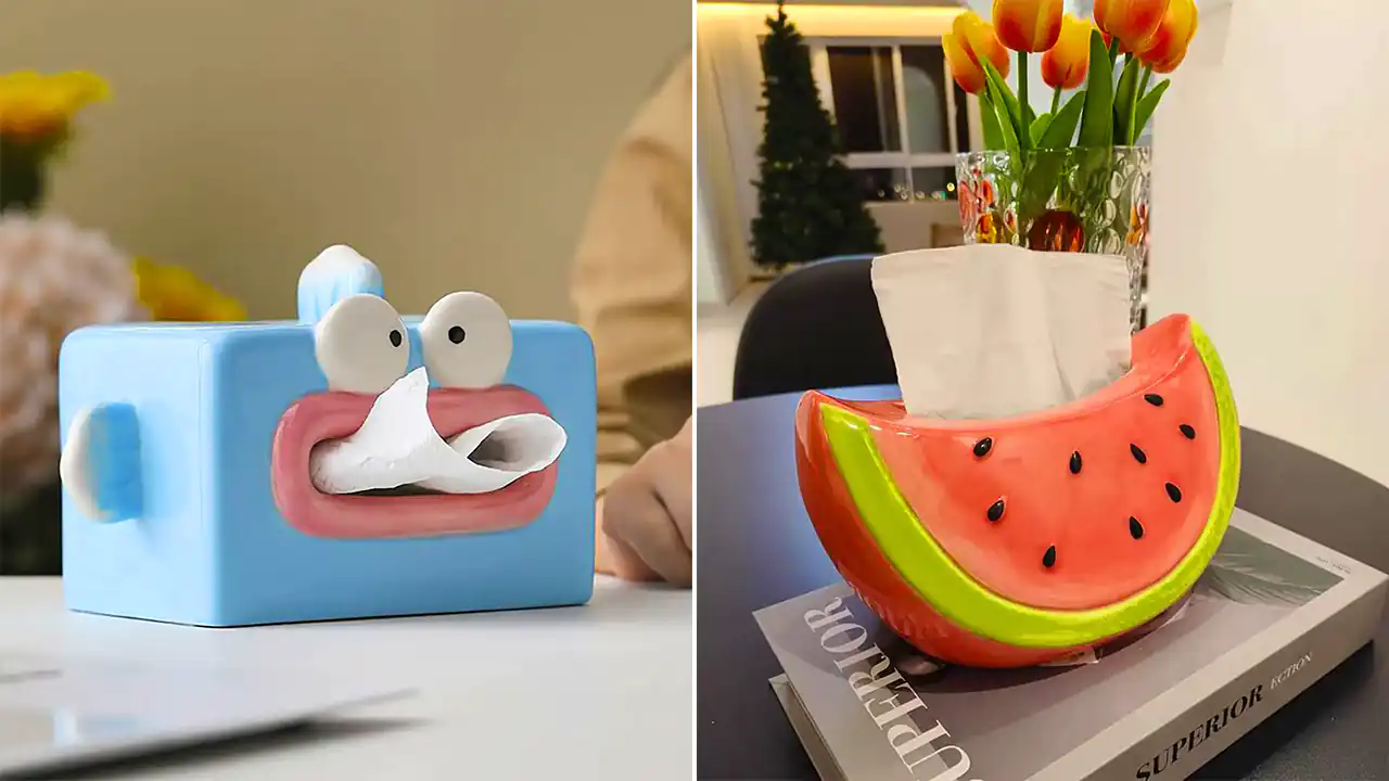 جای دستمال کاغذی فانتزی
