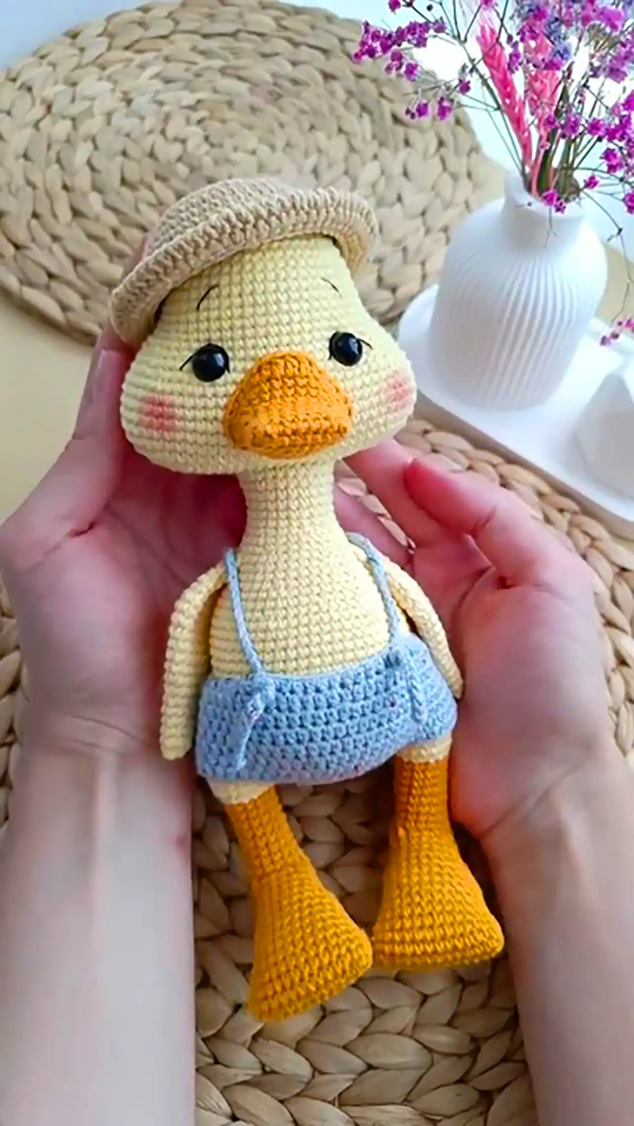 جوجه اردک با نمک بافتنی 