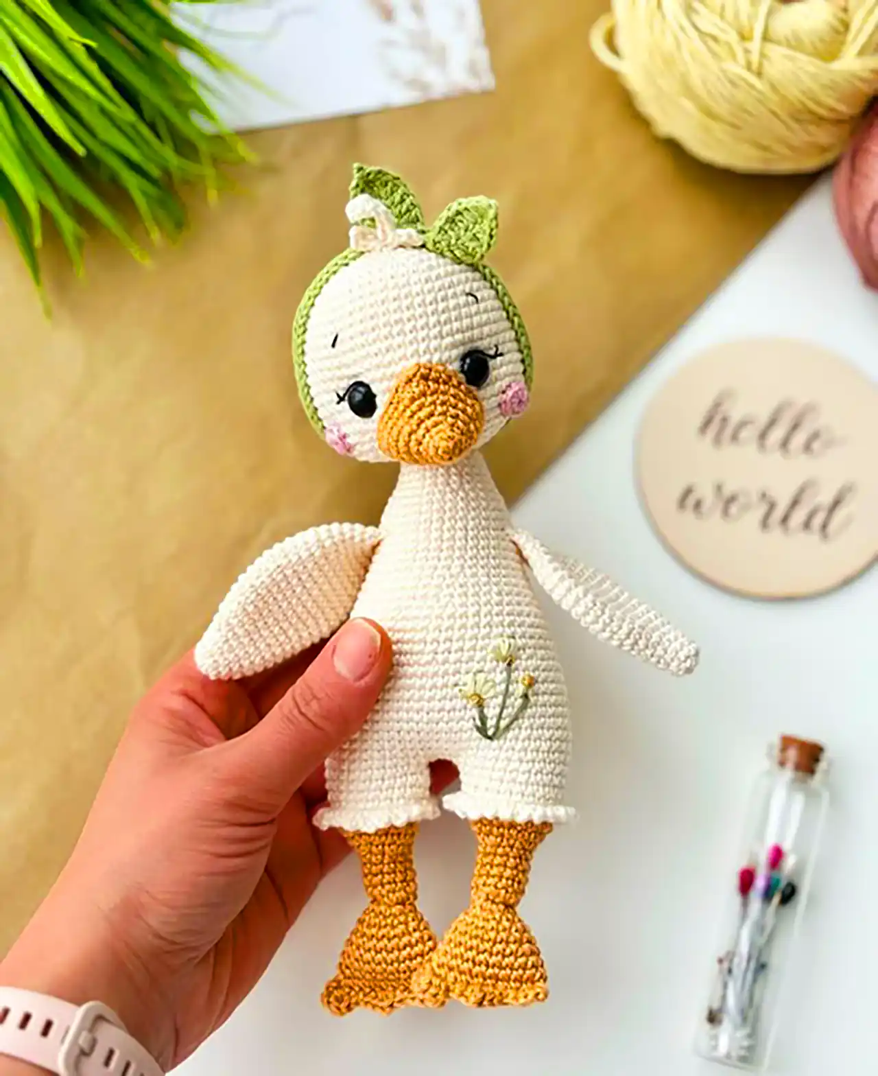 جوجه اردک با نمک بافتی 