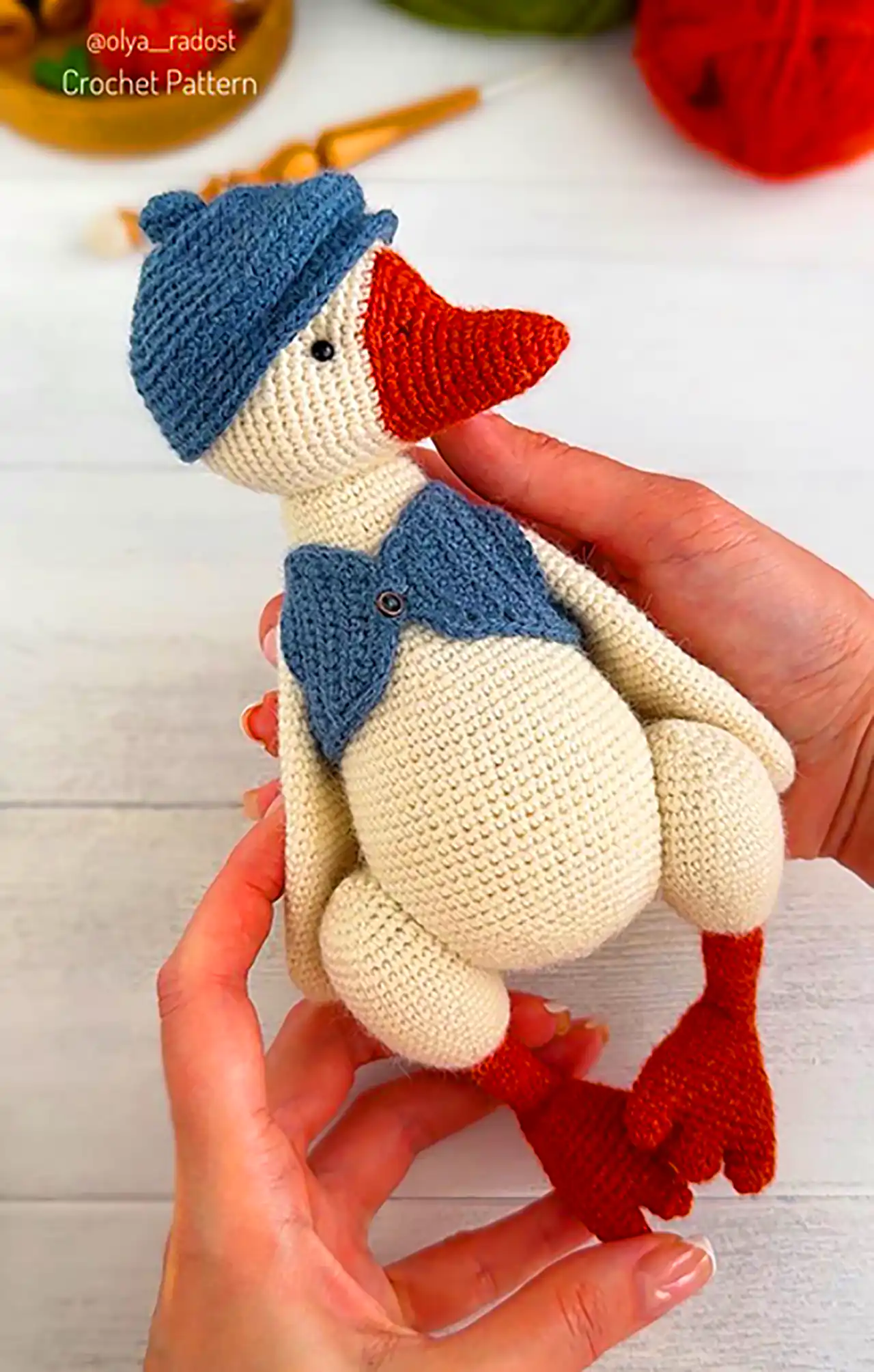 جوجه اردک با نمک بافتنی 