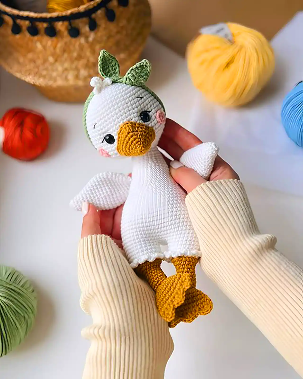 جوجه اردک با نمک بافتنی 