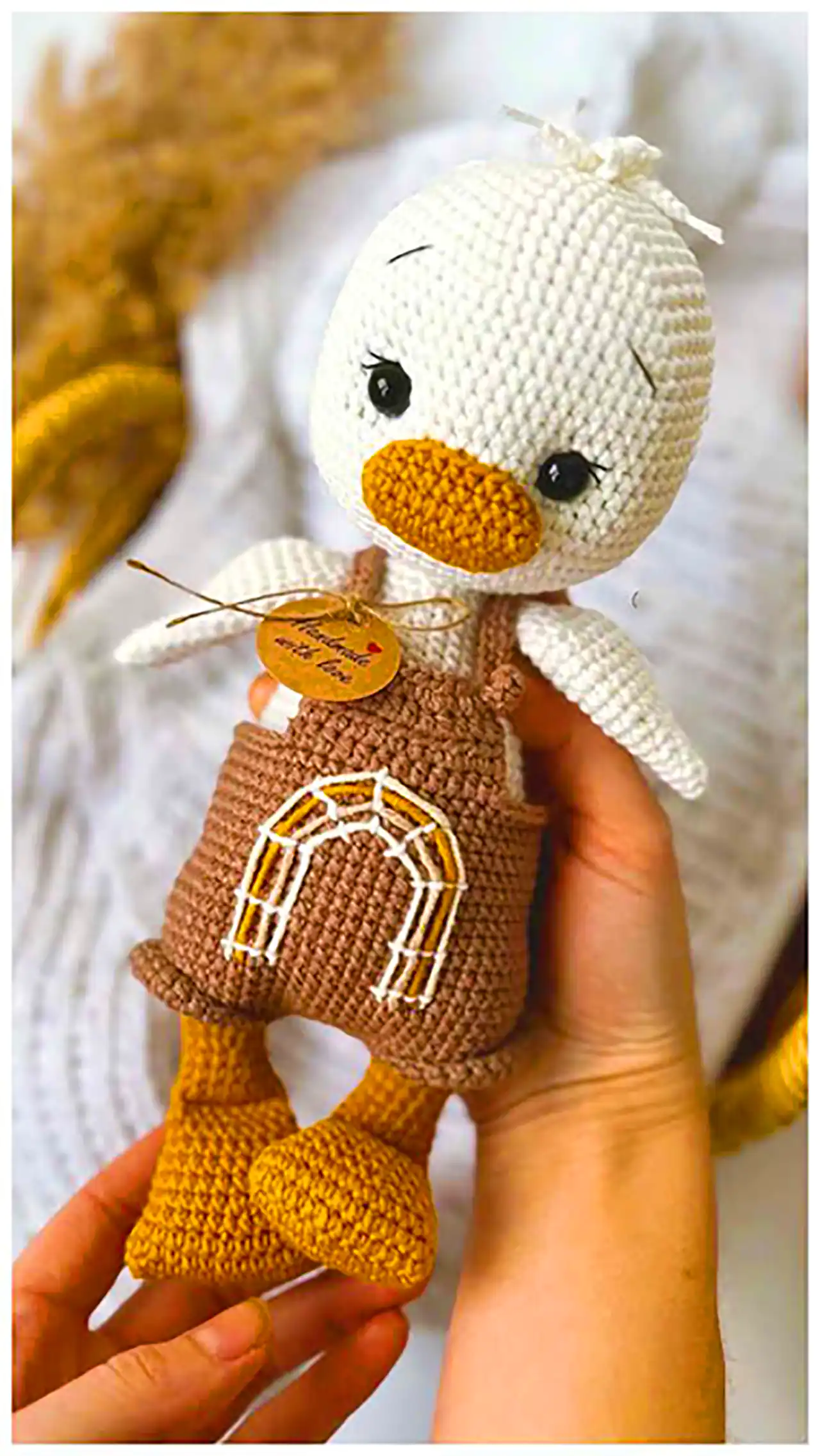 جوجه اردک با نمک بافتنی 