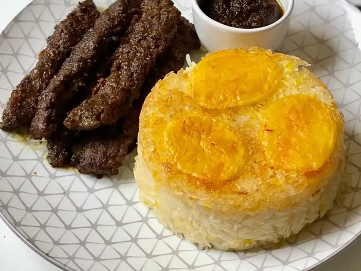 طرز تهیه کباب تابه ای ترش