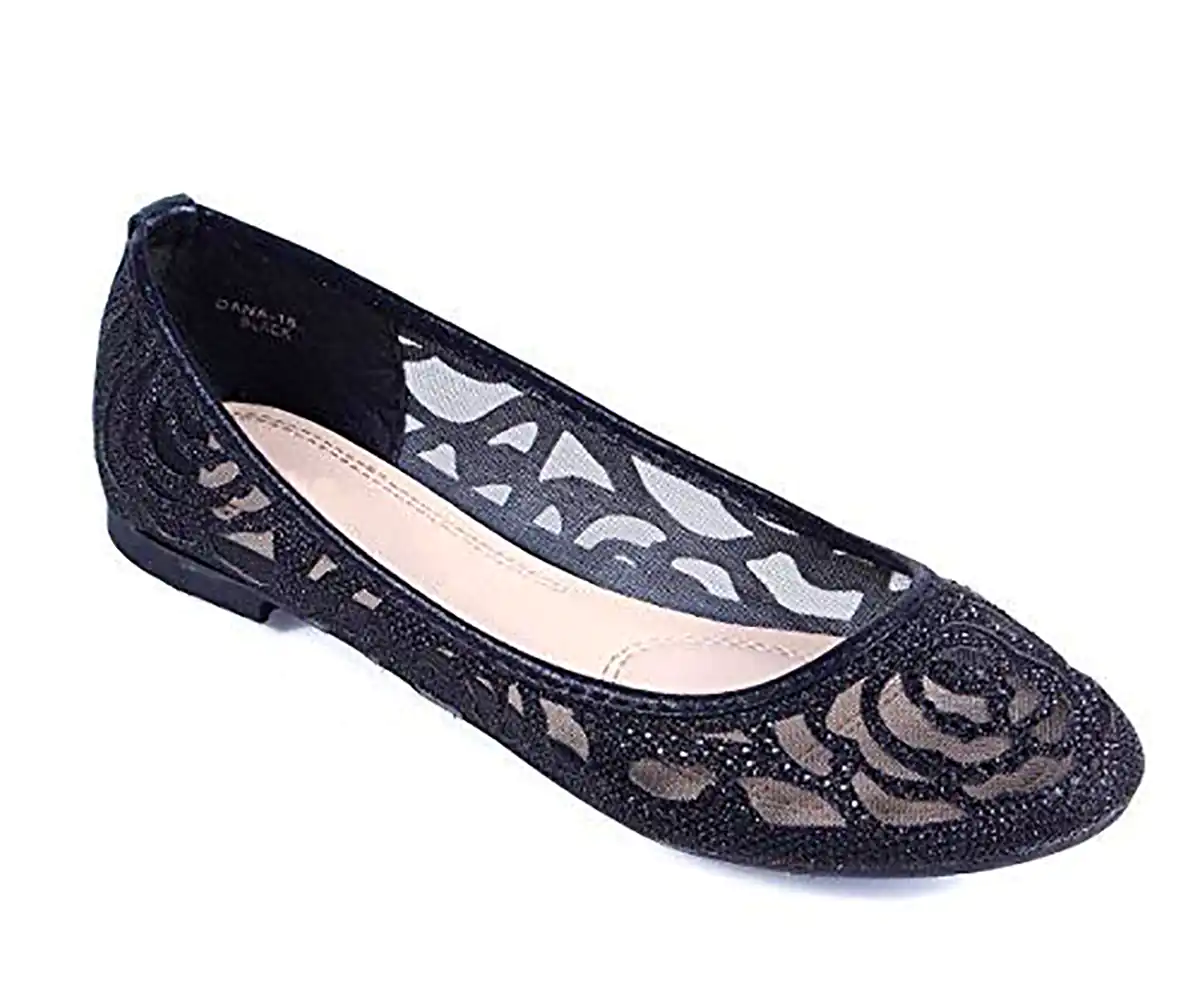 کفش عروسکی توری