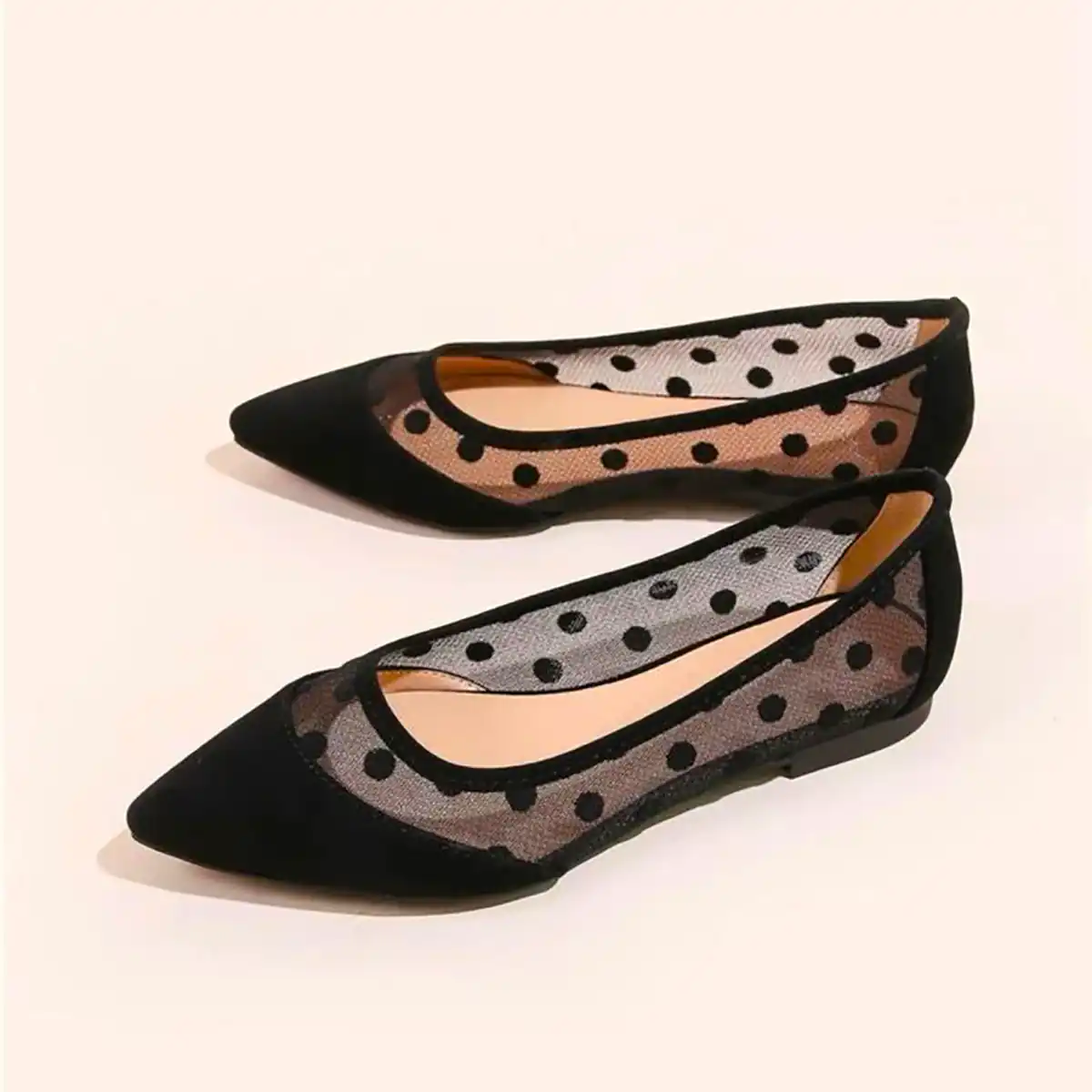 کفش عروسکی توری