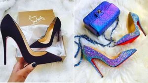 کفش پاشنه بلند مجلسی براق