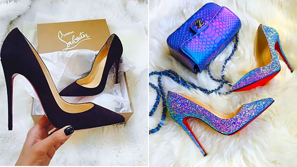 کفش پاشنه بلند مجلسی براق