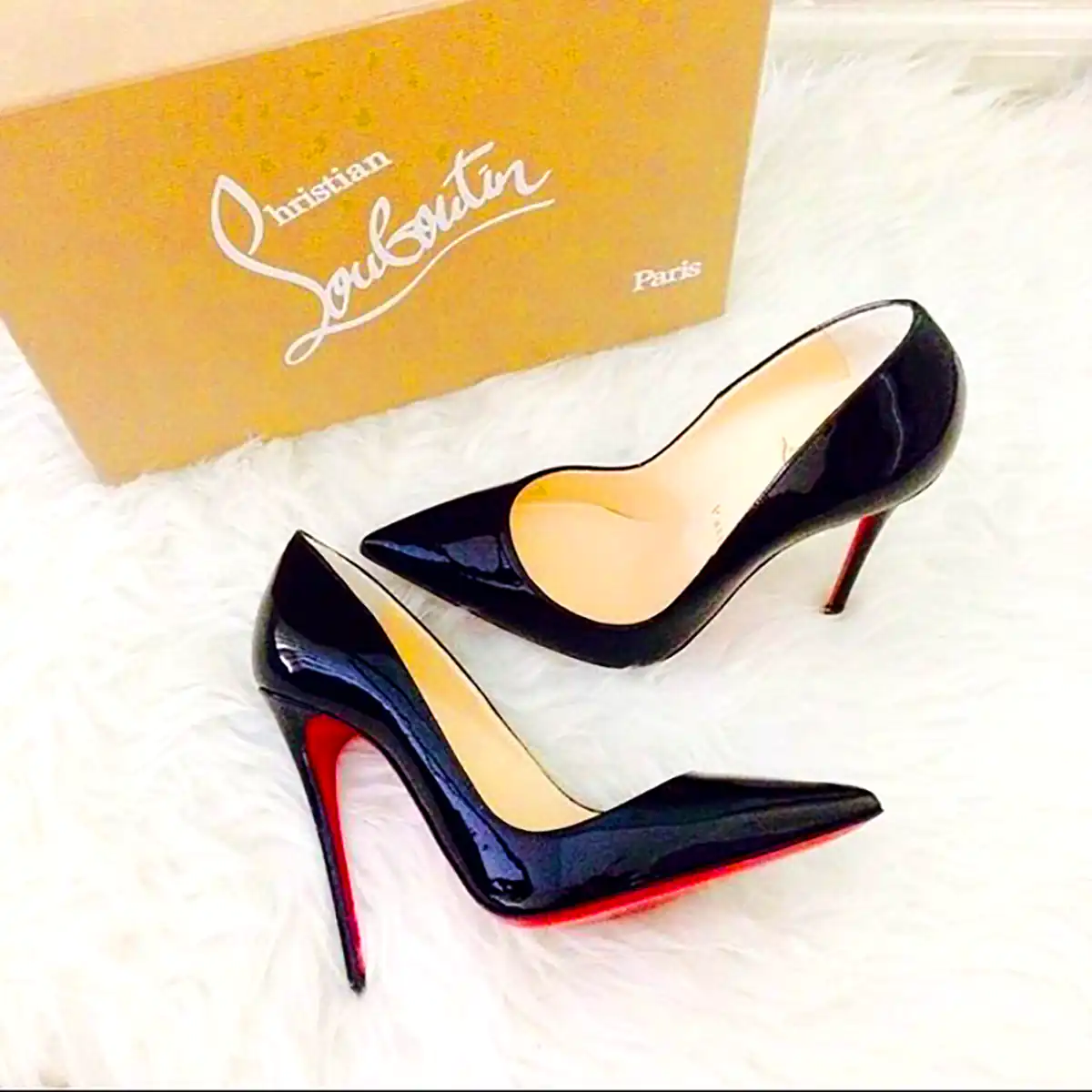 کفش پاشنه بلند مجلسی براق