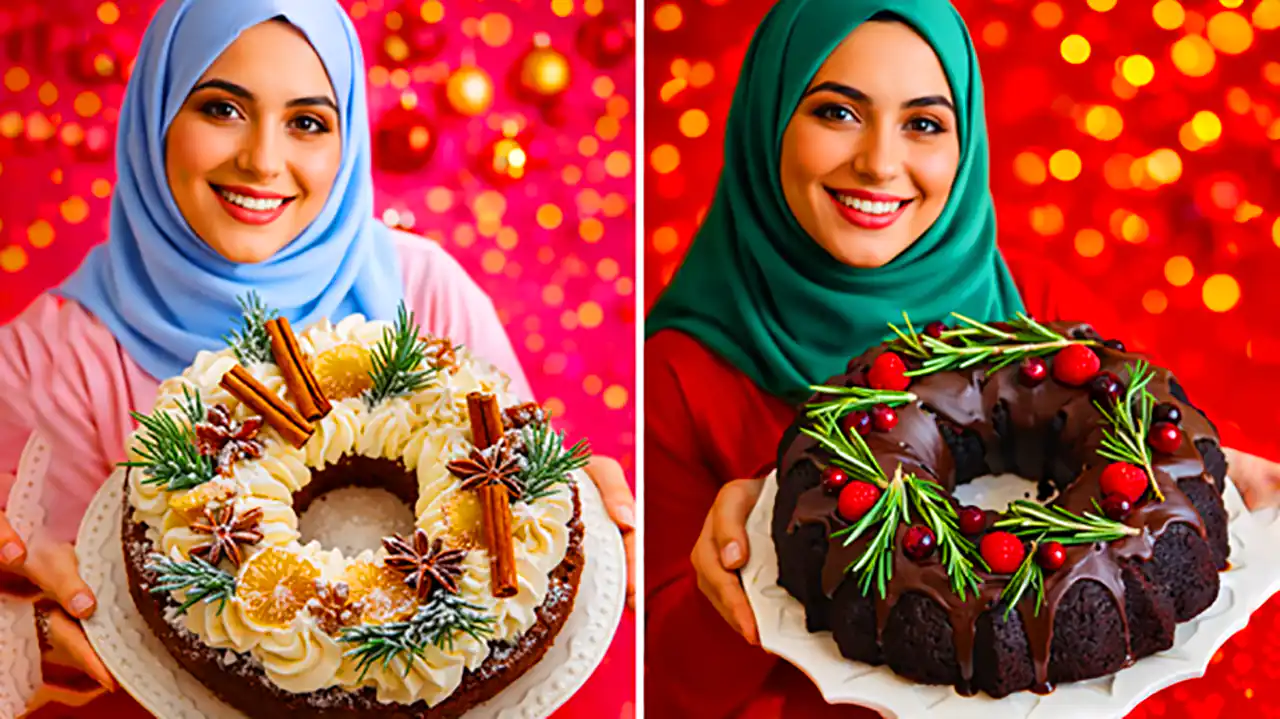 کیک تولد با دیزاین میوه ای 