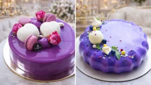 کیک تولد بلوبری