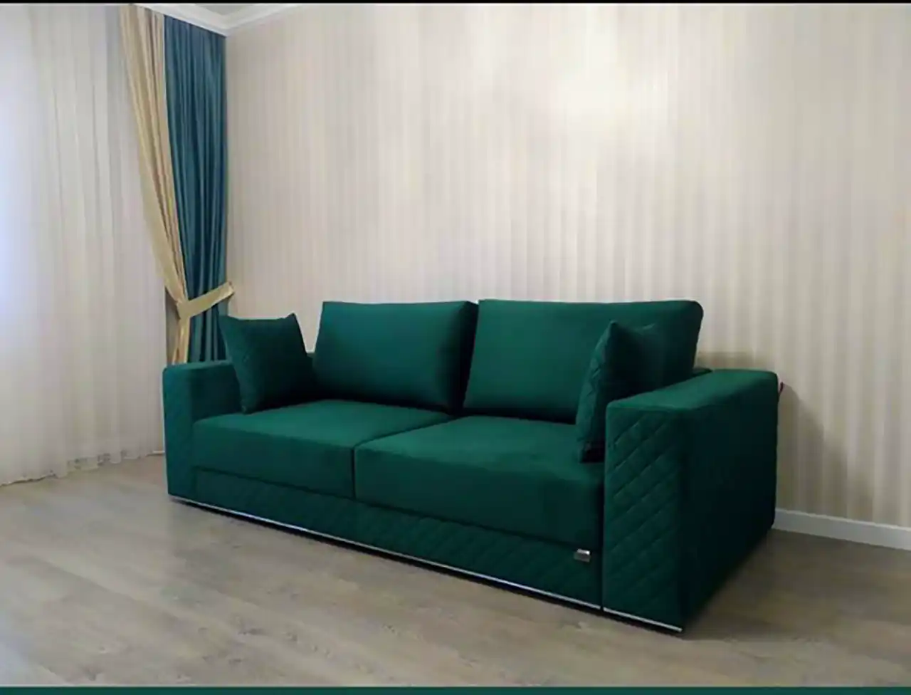 کاناپه سبز راحتی 