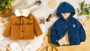 کاپشن داخل ببعی بچگانه