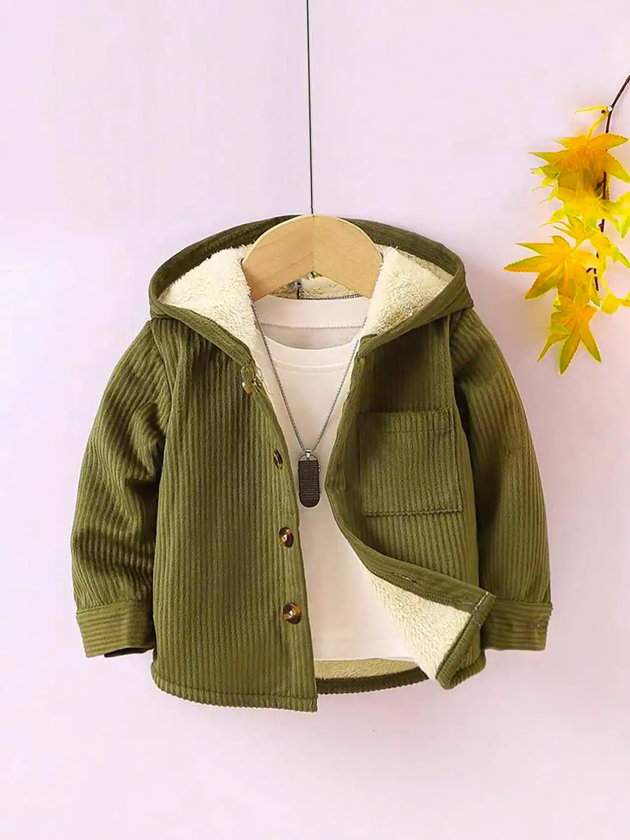 کاپشن داخل ببعی بچگانه