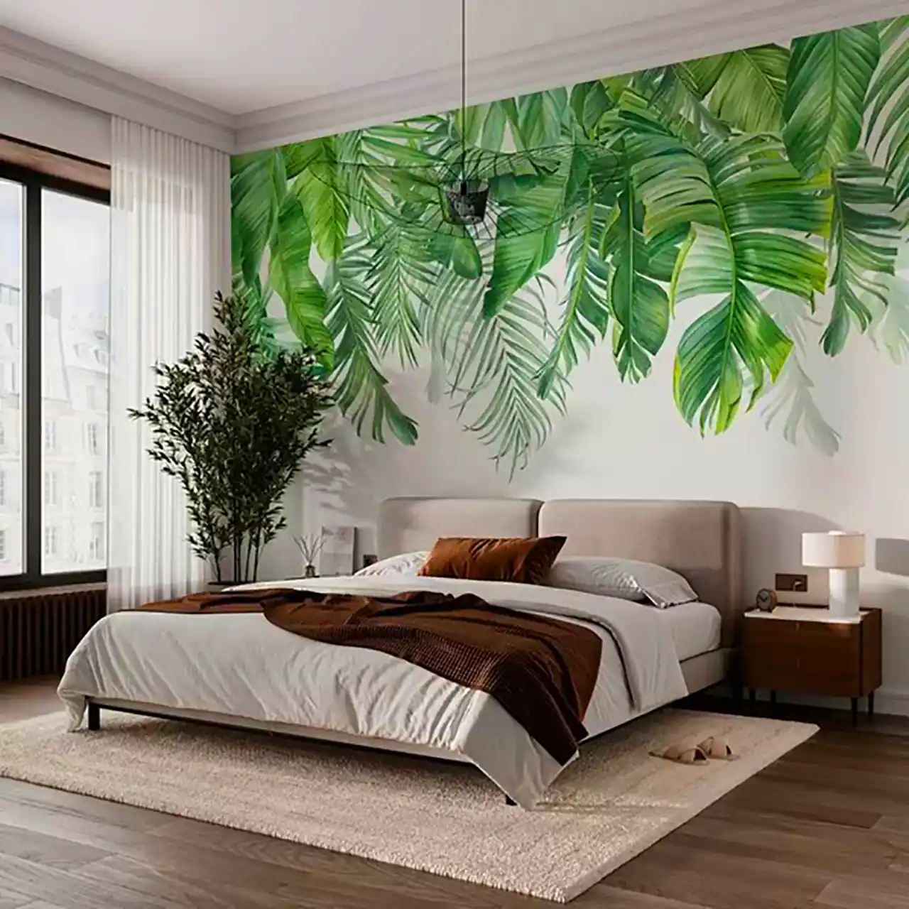 کاغذ دیواری جدید طرح هاوایی
