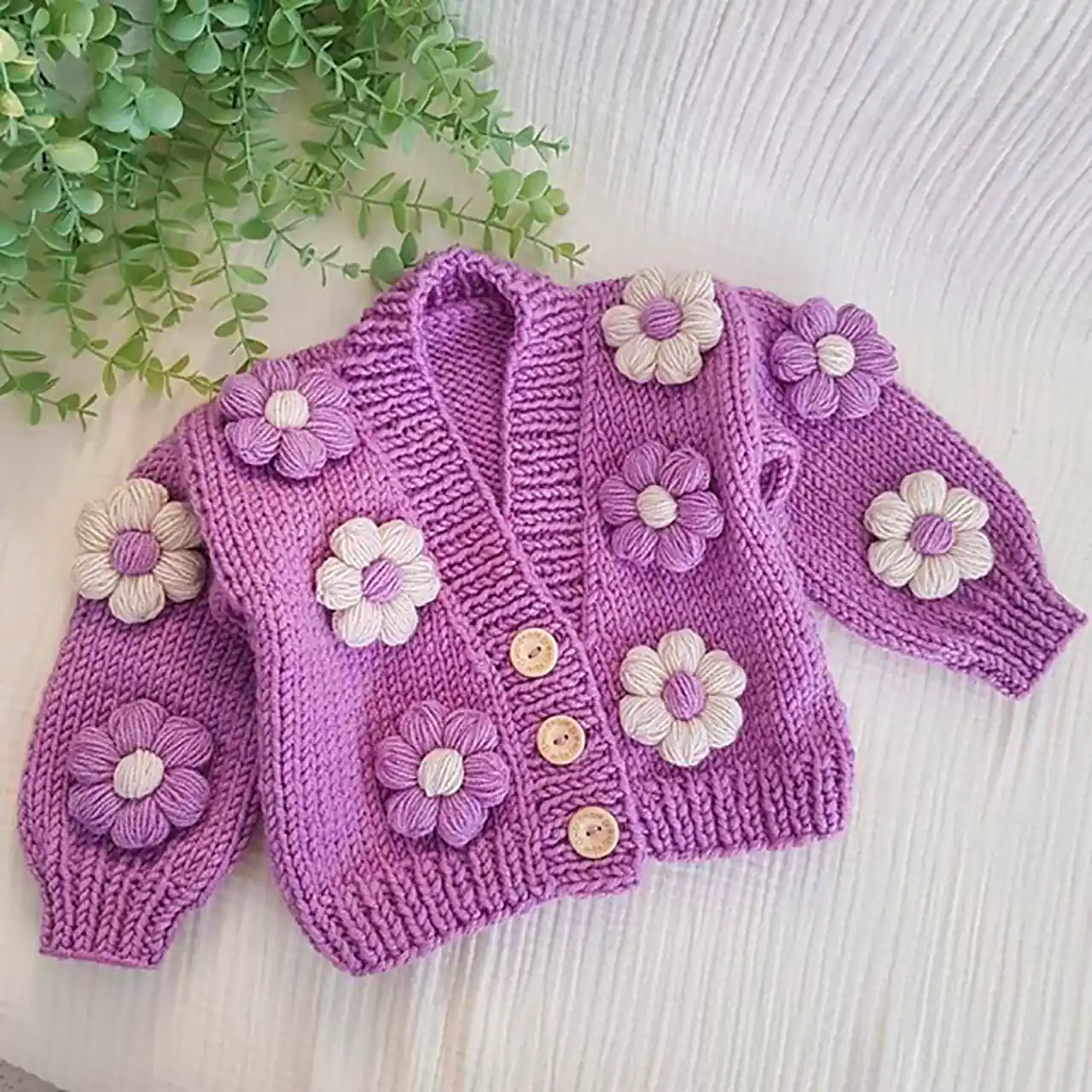 کاردیگان گل برجسته شیک بچگانه