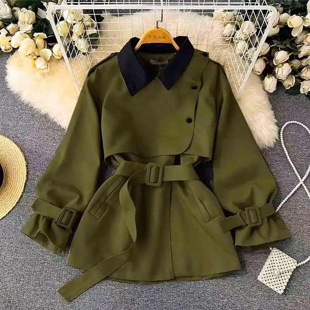 کت پاییزی کوتاه شیک