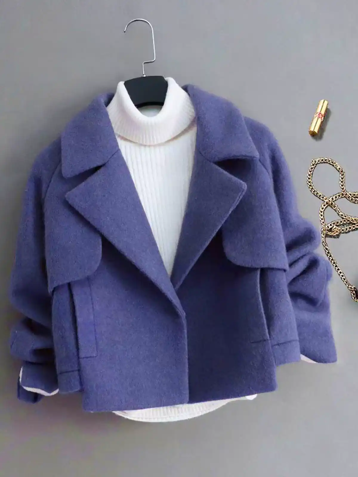 کت پاییزی کوتاه شیک