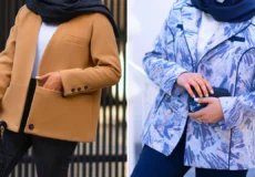 کت زنانه ابریشمی مجلسی لوکس