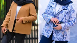 کت زنانه ابریشمی مجلسی لوکس