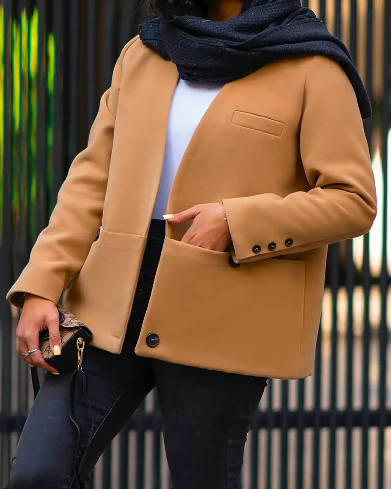 کت زنانه ابریشمی مجلسی لوکس