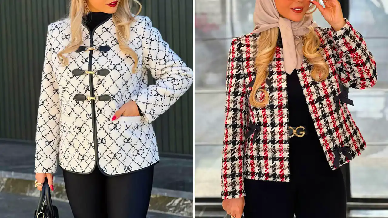 کت زنانه مناسب خانم های شاغل 