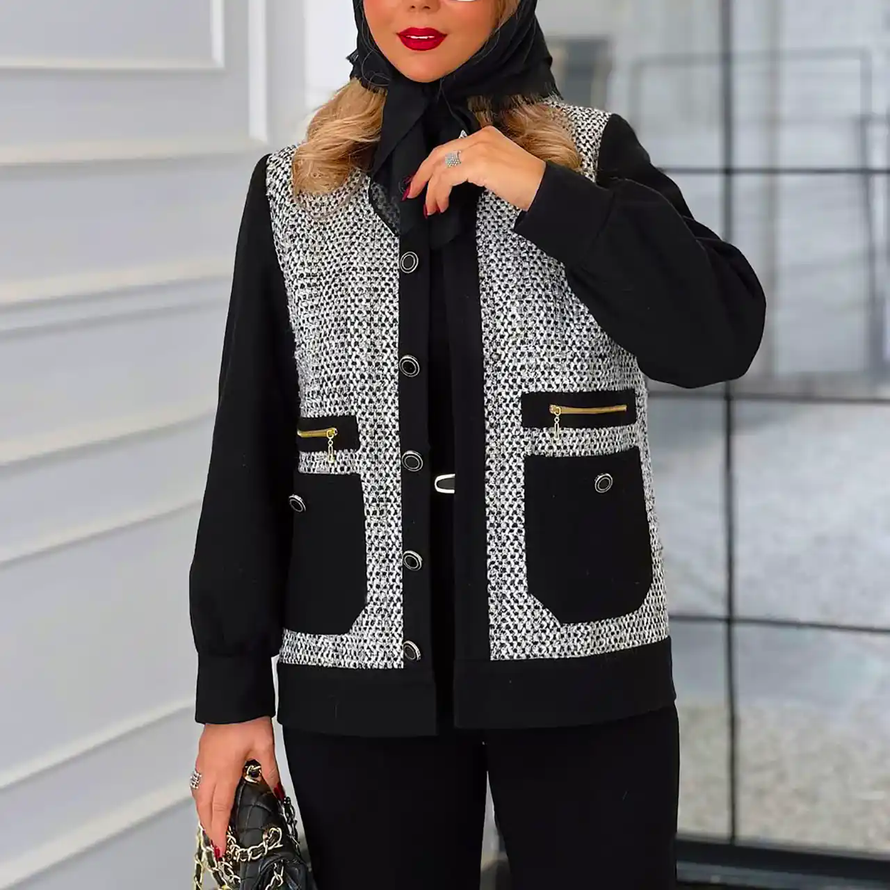 کت زنانه مناسب خانم های شاغل 