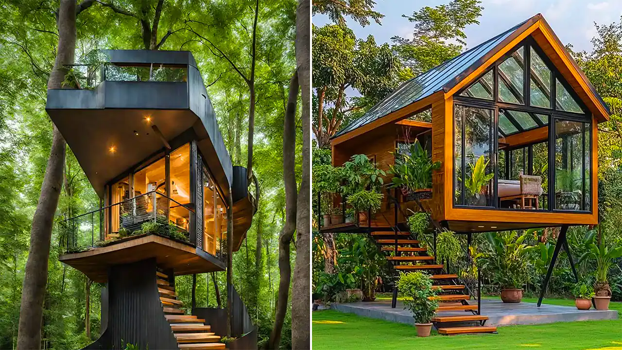 خونه درختی مدرن خاص