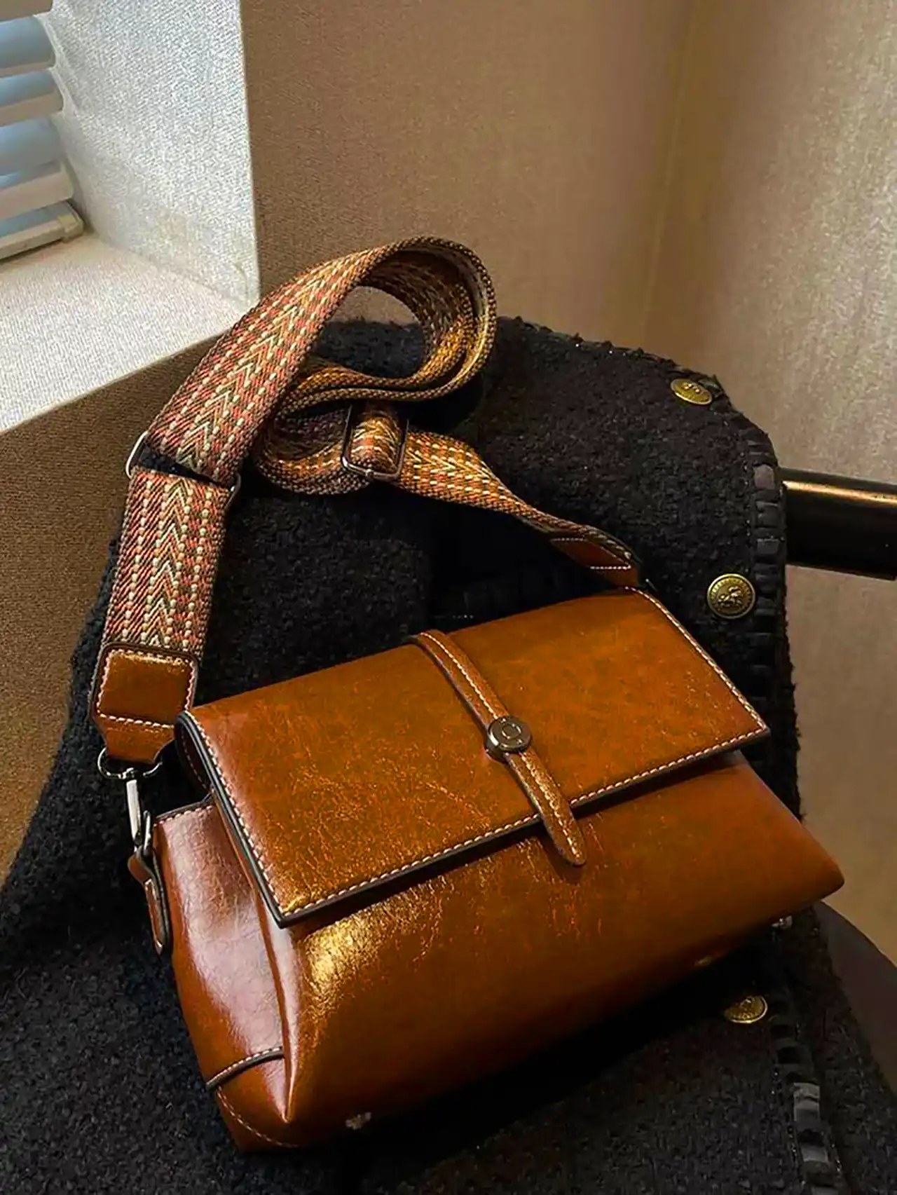 کیف بندی چرم اصل 