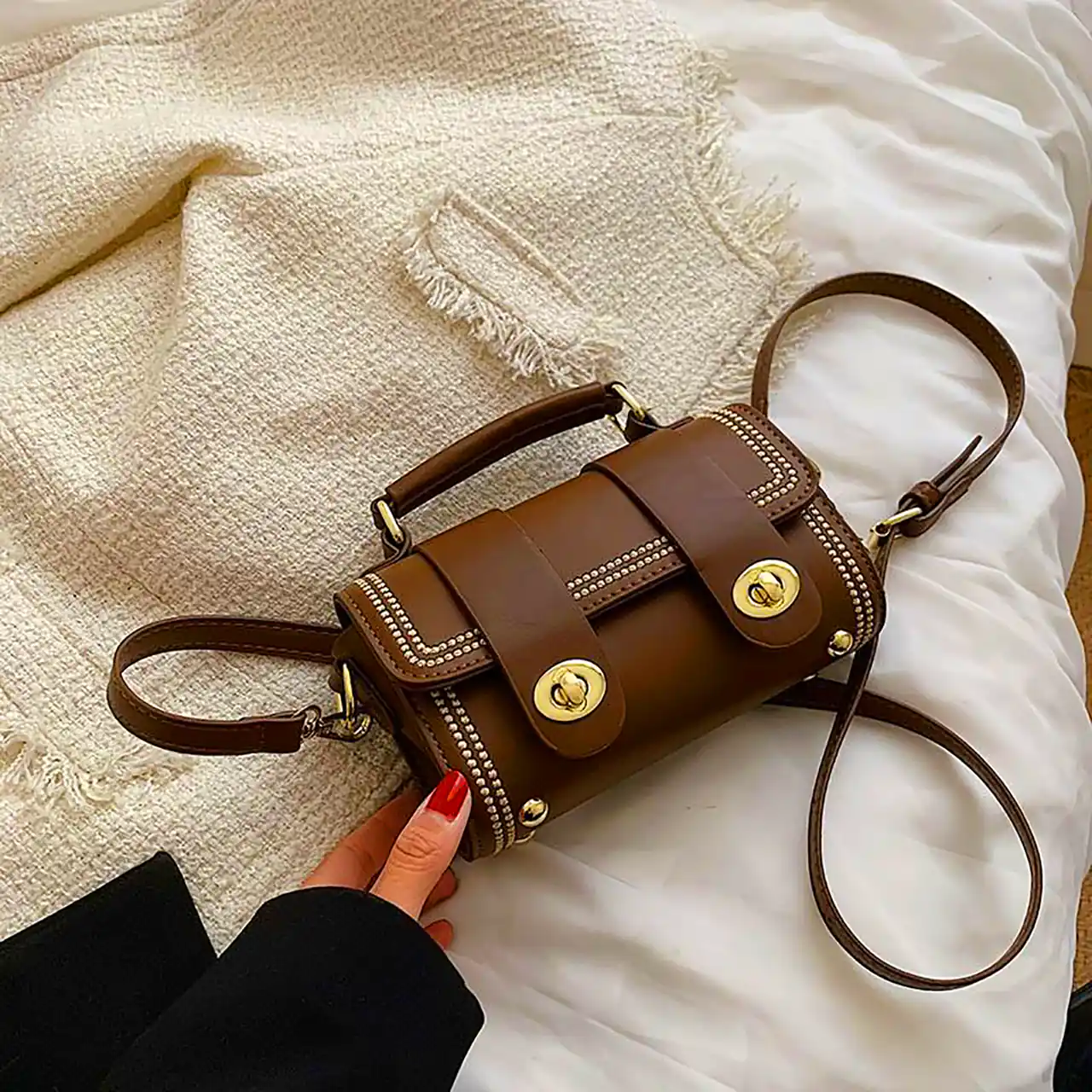 کیف بندی چرم اصل 