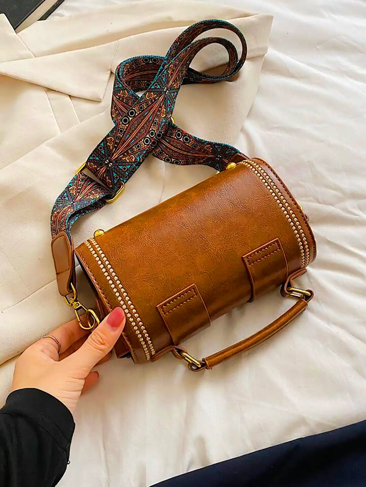 کیف بندی چرم اصل 