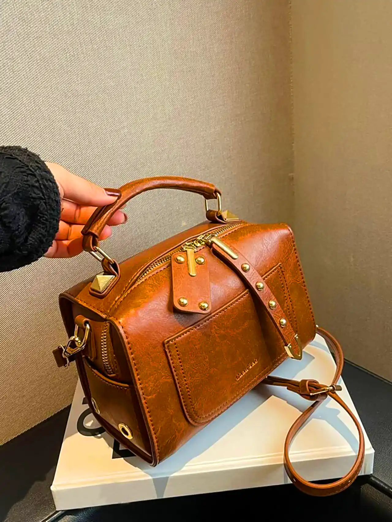 کیف بندی چرم اصل 