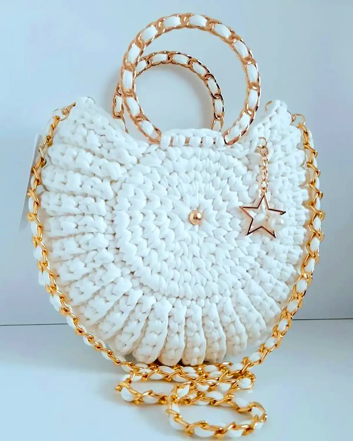 کیف دستی مکرومه جذاب