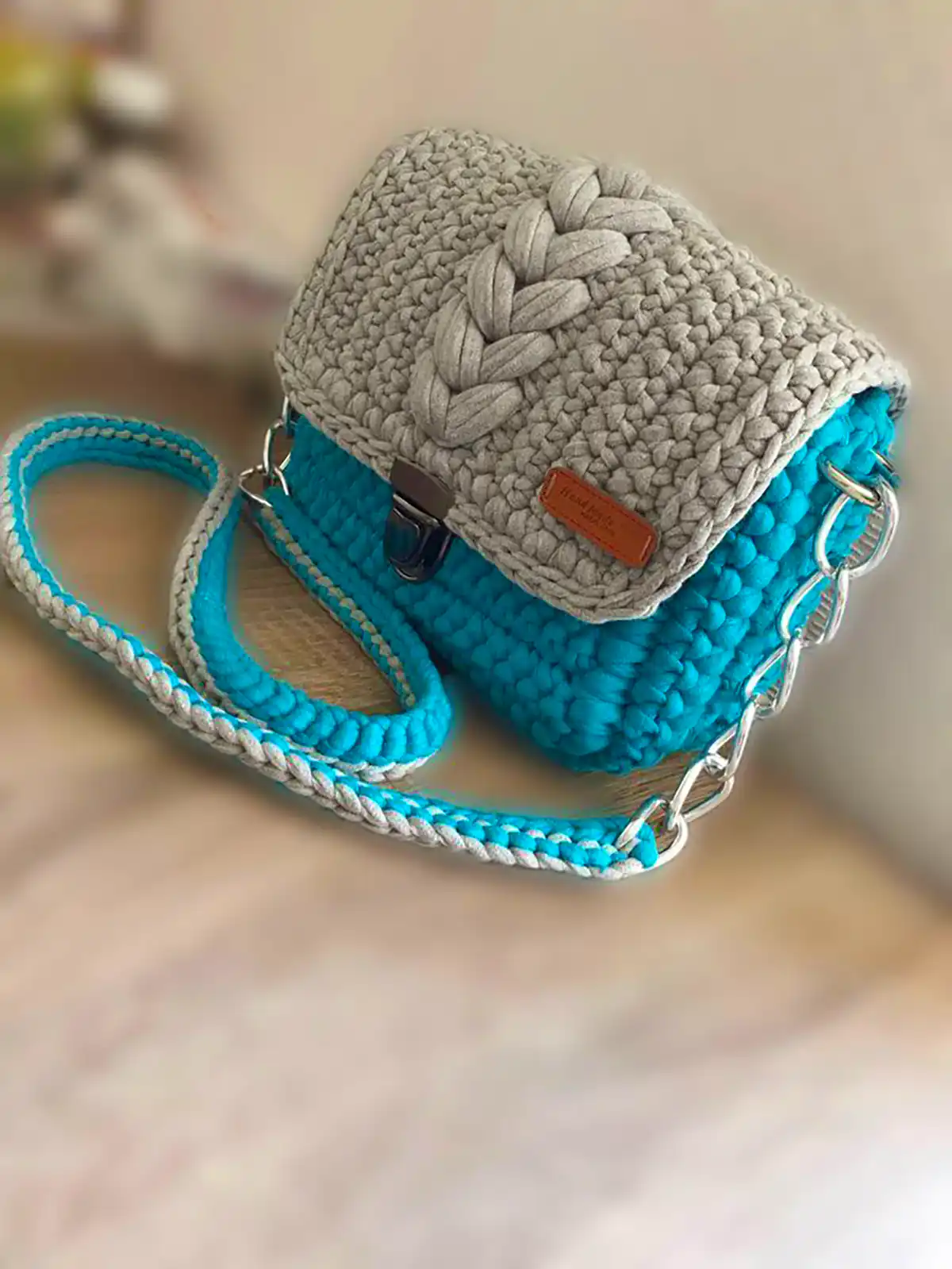 کیف دستی مکرومه جذاب