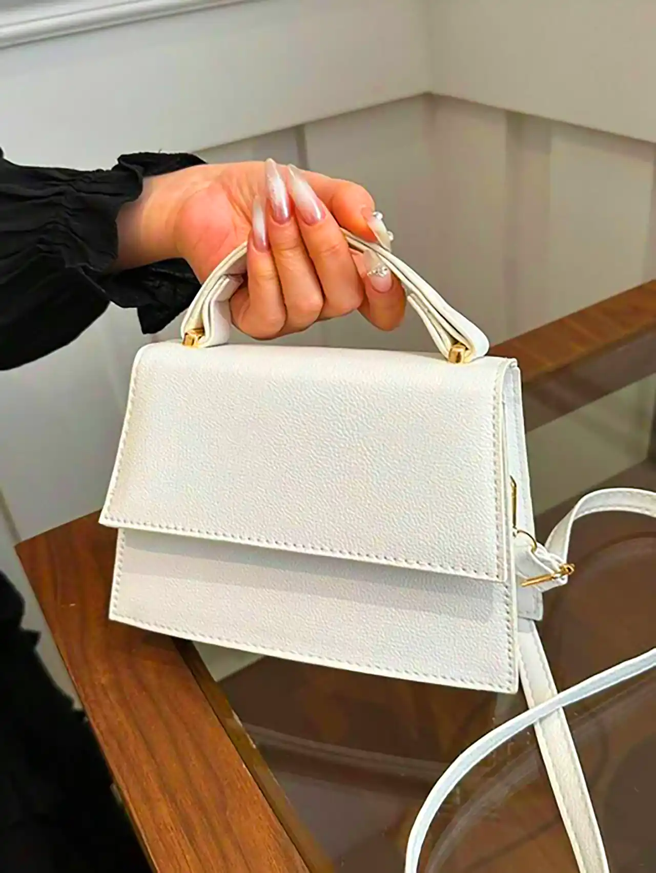 کیف دخترانه کرم استخوانی