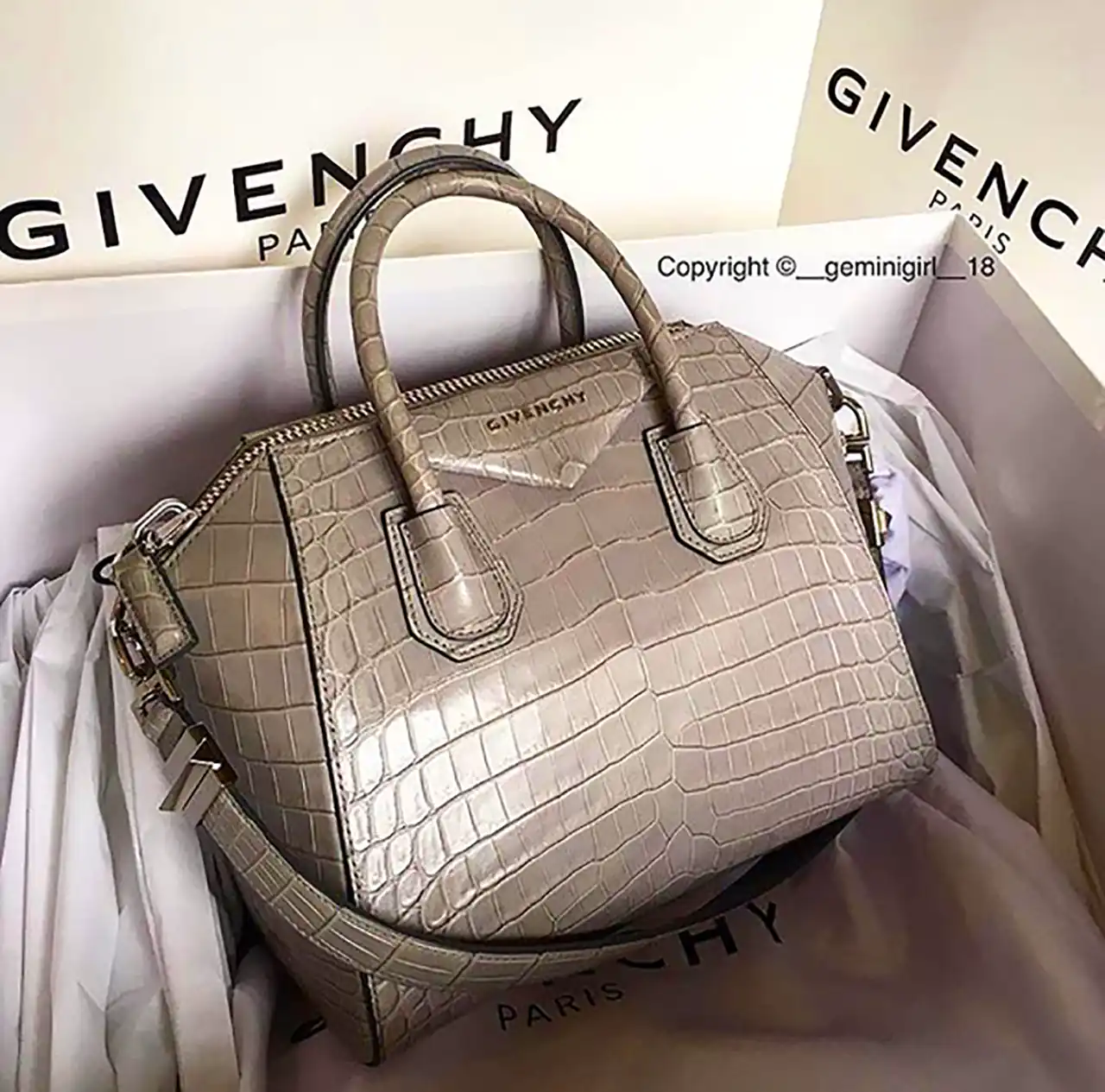 کیف دخترونه طوسی شیک 