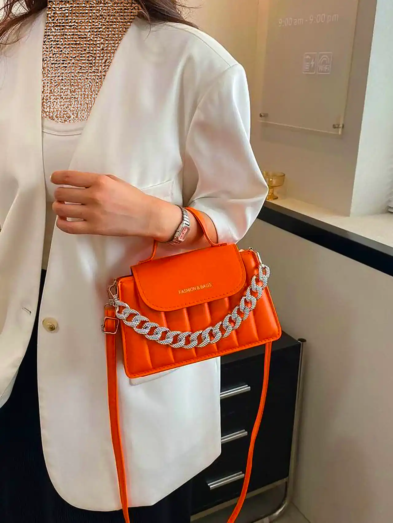 کیف دخترونه نارنجی