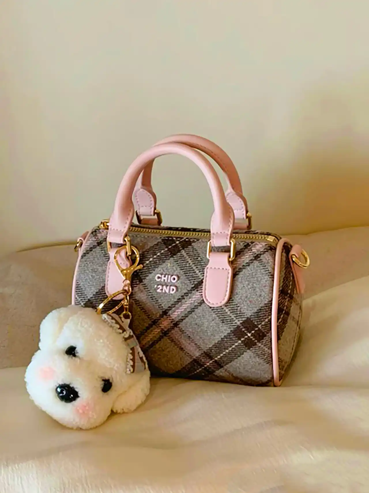 کیف دستی چارخونه شیک 