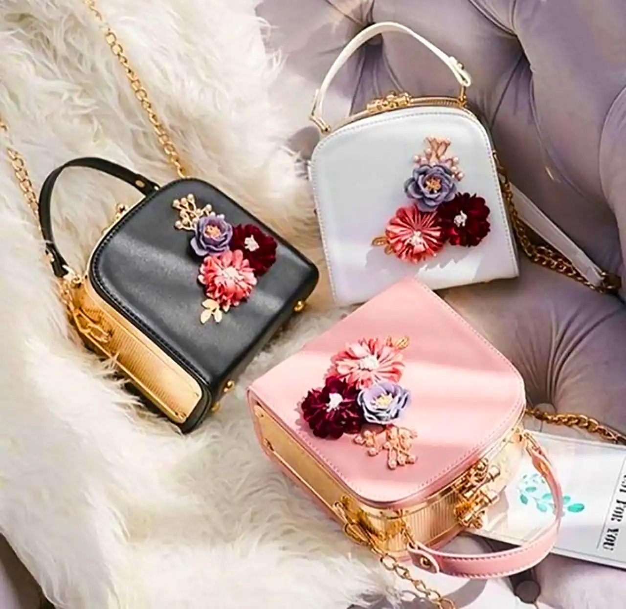 کیف گلدوزی شیک و کیوت