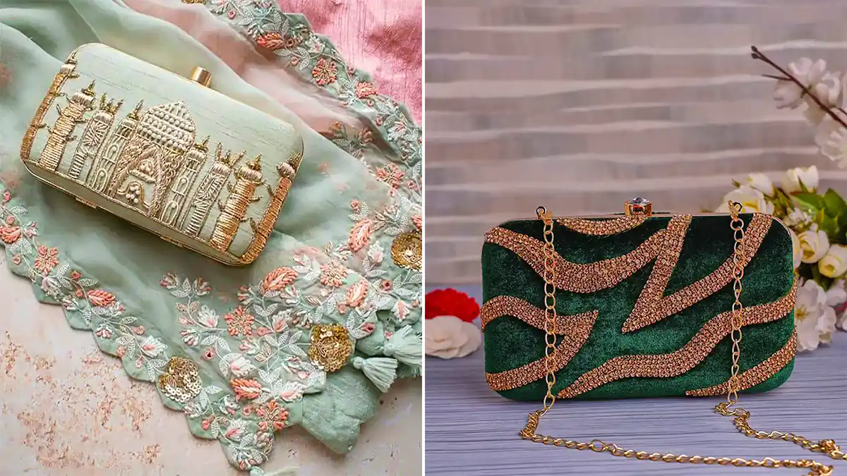 کیف منجوق دوزی شده زیبا