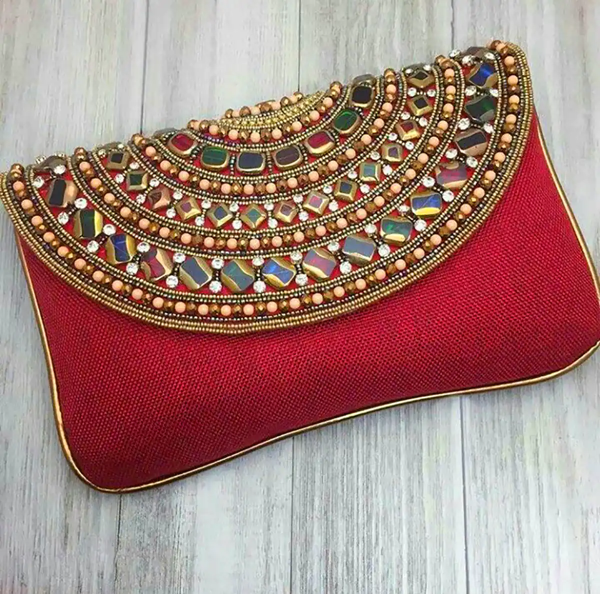 کیف منجوق دوزی شده زیبا