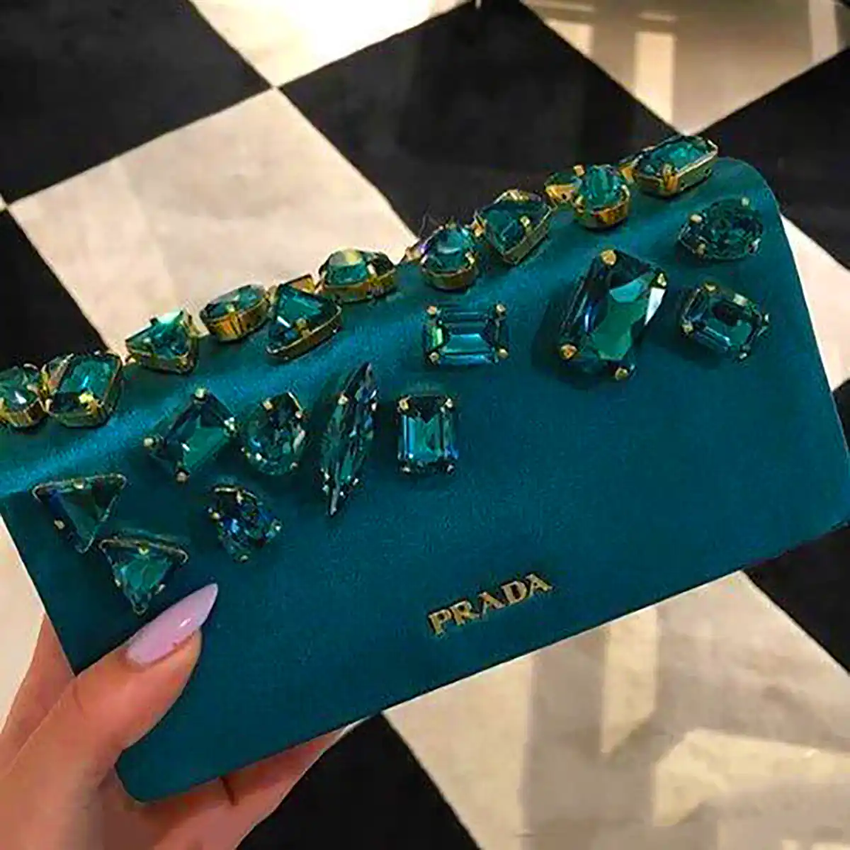 کیف منجوق دوزی شده زیبا