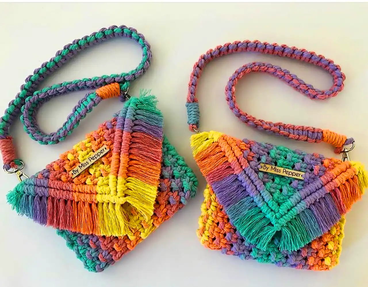 کیف فانتزی مکرومه